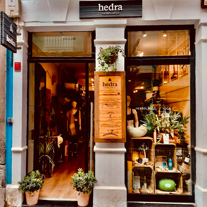 Fotografía del exterior de la tienda de Hedra situada en Las Palmas